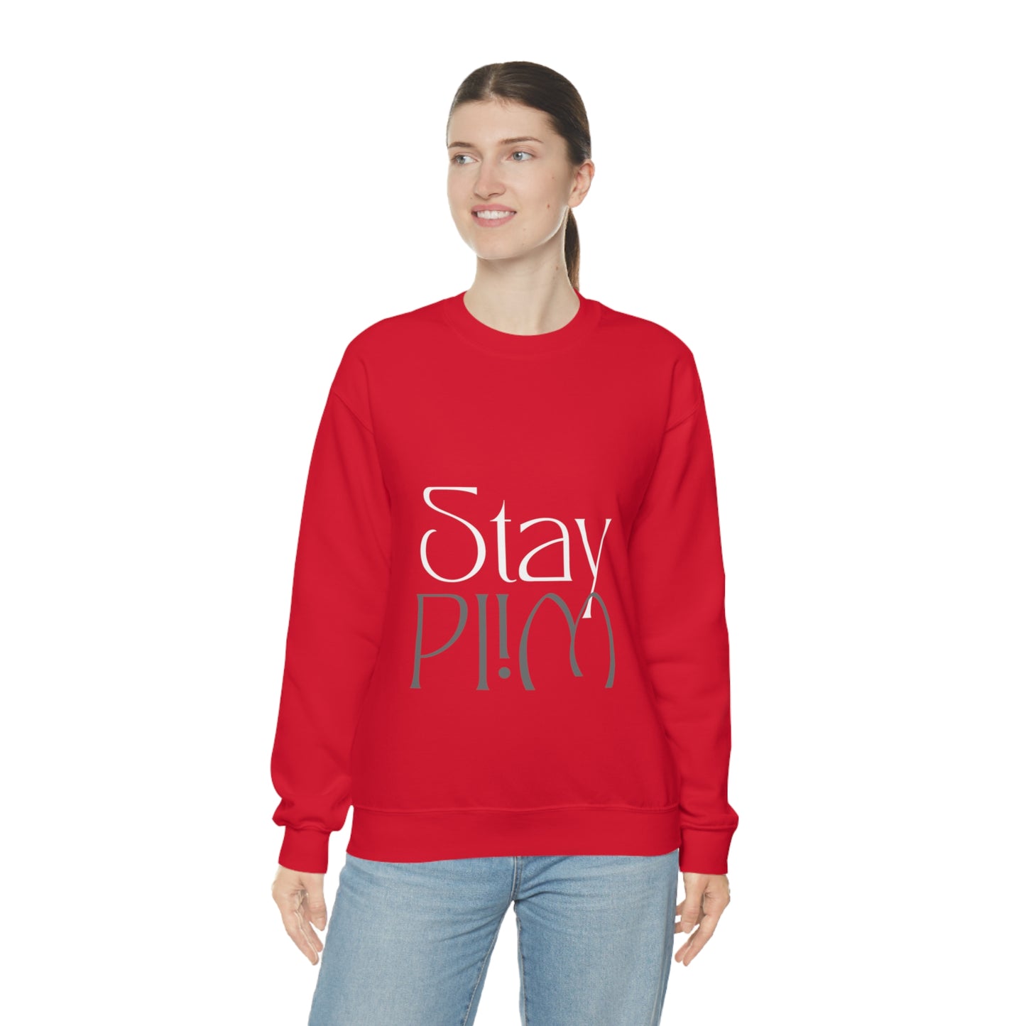 STAY WILD CHILD Unisex Heavy Blend™ Crewneck Sweatshirt