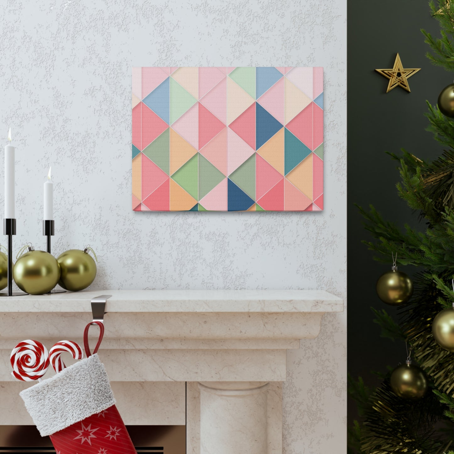 Geometric Canvas Gallery Wraps
